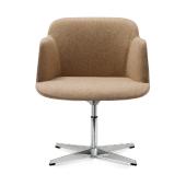 formatervezett design szek karosszek modern karpitozott szovet elegans kullos talppal krom.jpg